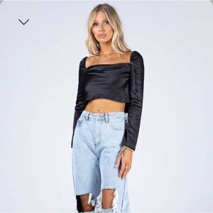 Princess Polly Love Song Crop Top